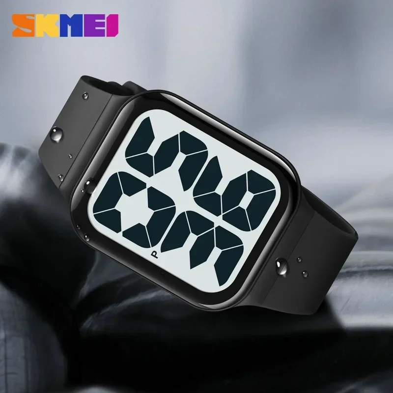 SKMEI 1995 Luxury Digital Watch for Sport Women Men Waterproof Electronic LED Display Wristwatches Boy Girl Clock Reloj Hombre 6