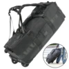 80L Rolling Duffle Bag with Wheels 31" Heavy-Duty Foldable Travel Duffel Bag Water-Resistant Wheeled Luggage with Shoulder Strap