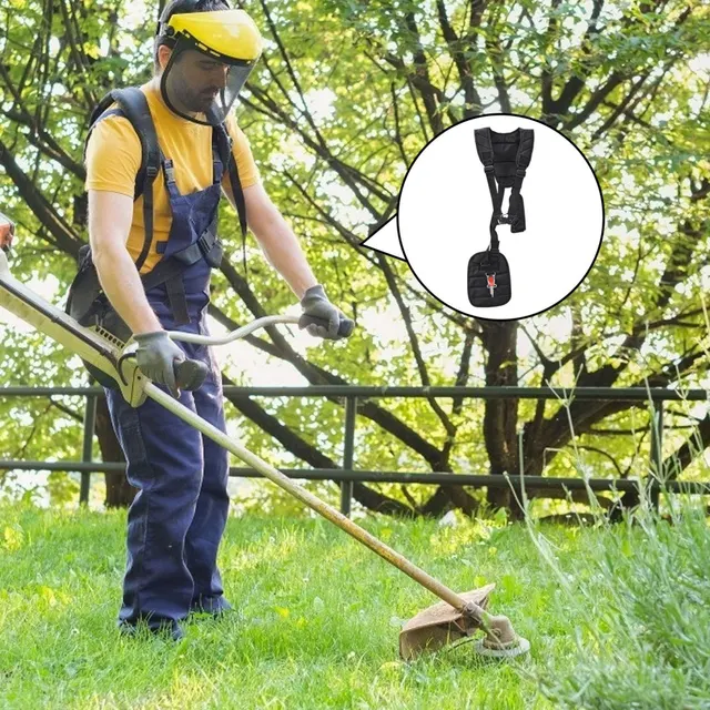 Heveder Szerszám Tartozékok Vállszíjak Állítható Csat Egyetlen Horog Kefe Vágó Fű Tartós Fűnyíró Tartozék - Image 5