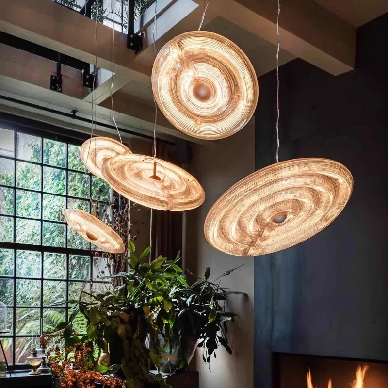 

Современные европейские подвесные лампы Lampara Techo, круглые стеклянные лампы в скандинавском стиле, роскошное освещение, лампа для гостиной, художественный Декор CX027BQ