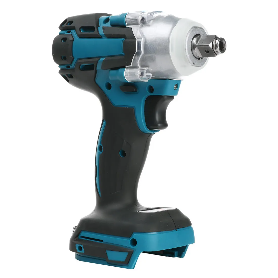 Gisam Chave de Impacto Elétrica Chave de Fenda sem Fio Brushless Ferramenta Elétrica Recarregável Drill Driver Luz Led para Makita 18v Massa - Image 4