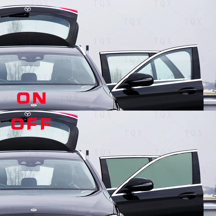 WindowFilmForCarWindowsSmartPdlcFilmCars12VElectrochromic