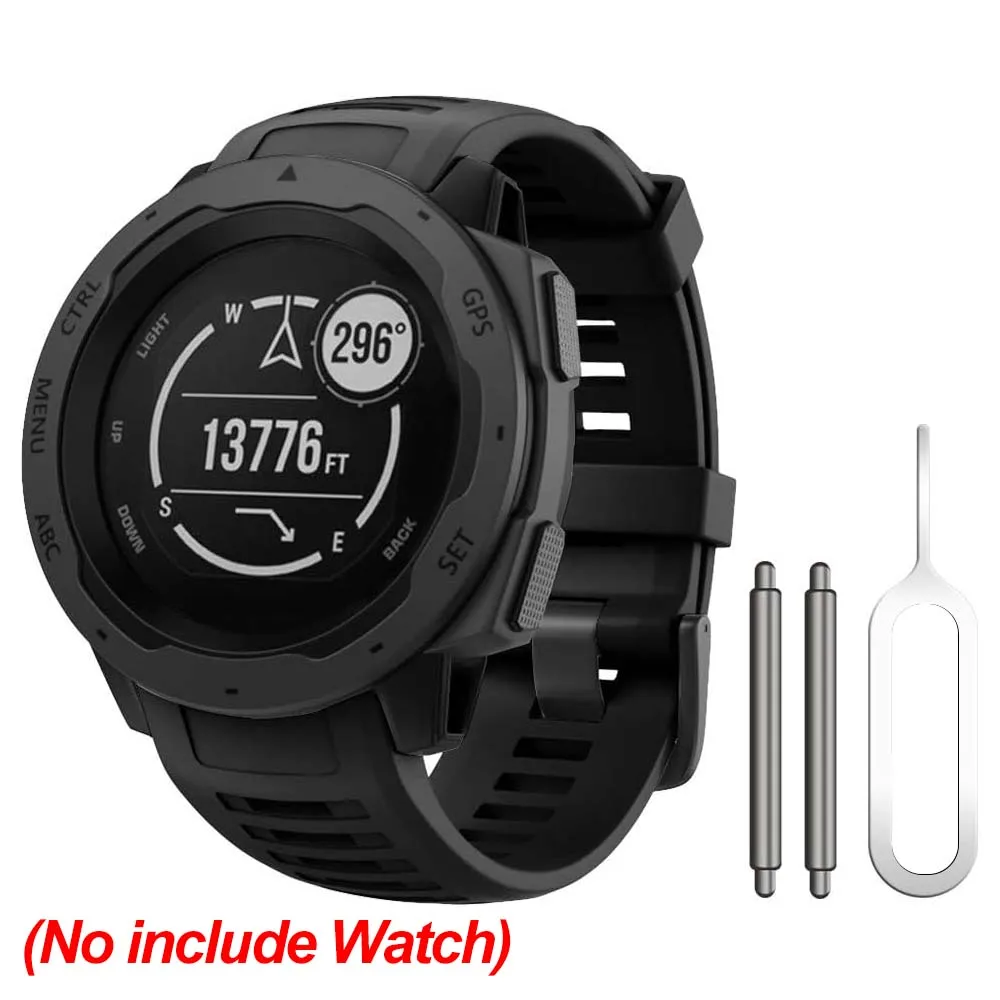 High-Quality Adjustable Silicone Sport Watch Strap Replacement Accessory