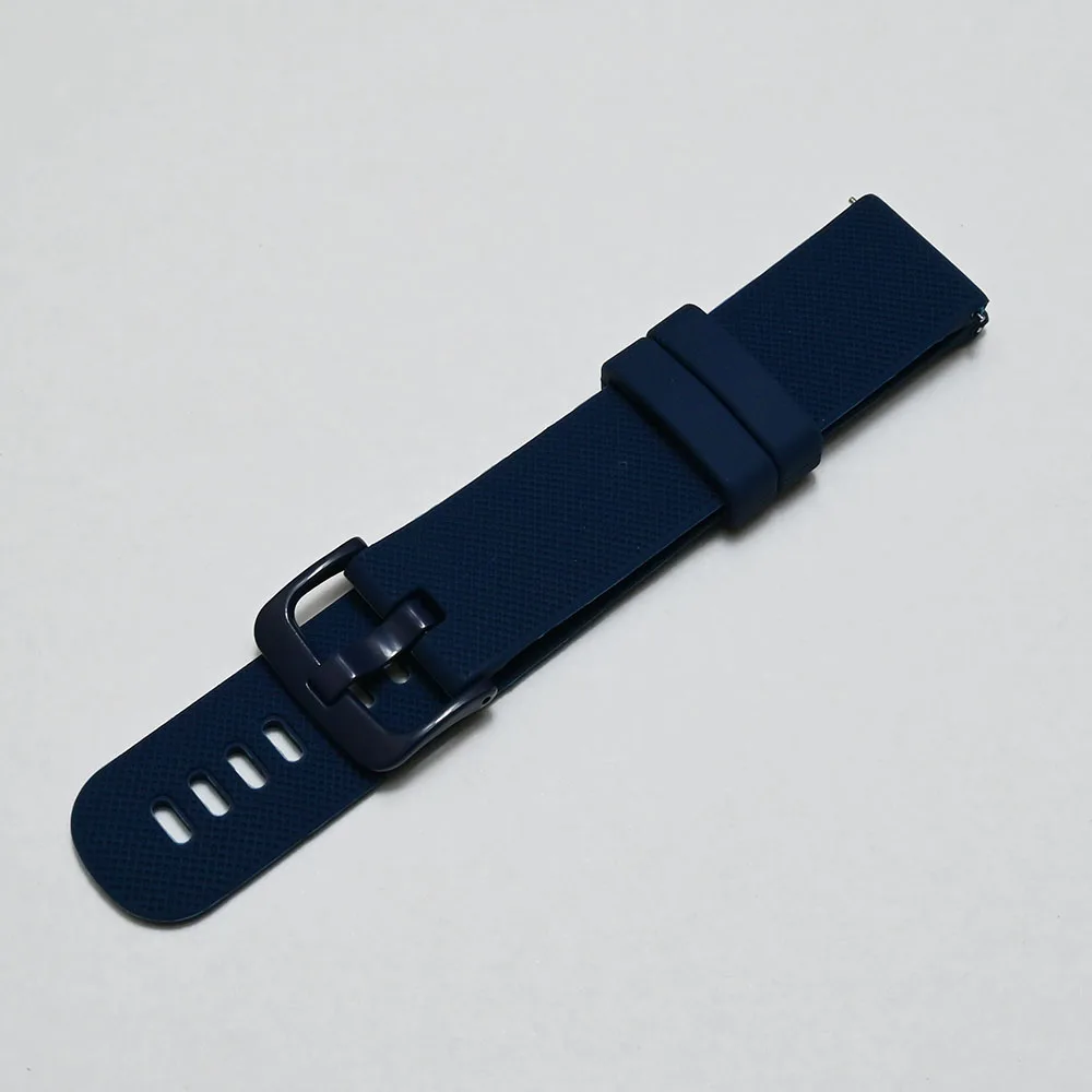 Silicone Quick Release Watch Band - 20mm/22mm Adjustable Replacement Strap