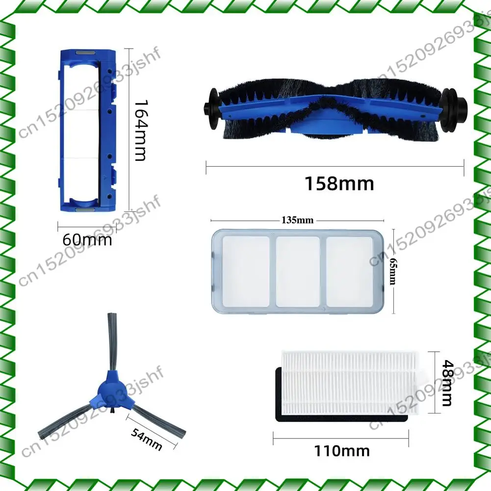 Eufy Robovac 11S / 25C / 30 / 30C / 35C / 12 / 15T / 15C 슬림 로봇 진공 청소기 메인 사이드 브러시 커버 Hepa 필터용 BOFF