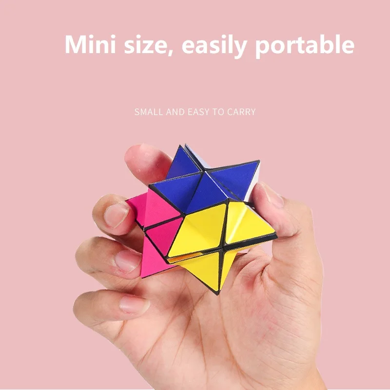 Infinity Triangle - Magic Endless Folding Fidget Toy - Flip Over and O