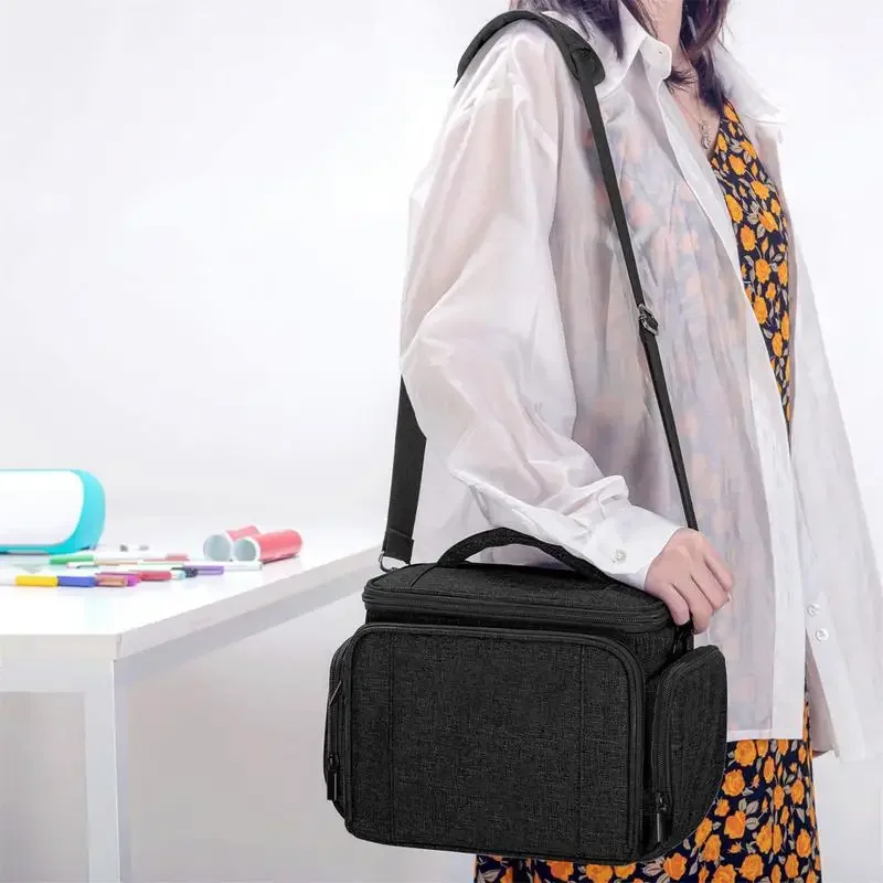 

Carrying Adhesive Portable For Storage Bag Travel Straps Case Handle Tote With Cricutjoy Adjustable
