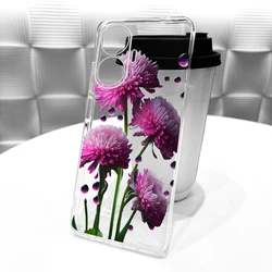 Luxury Painted Clear Silicone Case - Soft Shell Cover for Realme Narzo N55 (6080)