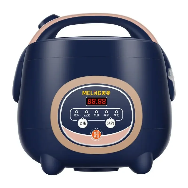 Mini Electric Rice Cooker Household Multicooker Steamer Single/Double Layer Rice Cooker Auto Rice Cooker Appliances for Kitchen rice cooker 4l non stick rice household smart appointment timer mini multi function food truck kitchen appliances cooking