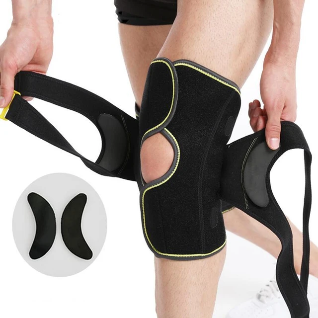 1pcs Patella Knee Brace Hinged Knee Support Pad With Dual Straps Kneepad  Protector For Kneecap Dislocation Joint Pain Relief - Braces & Supports -  AliExpress