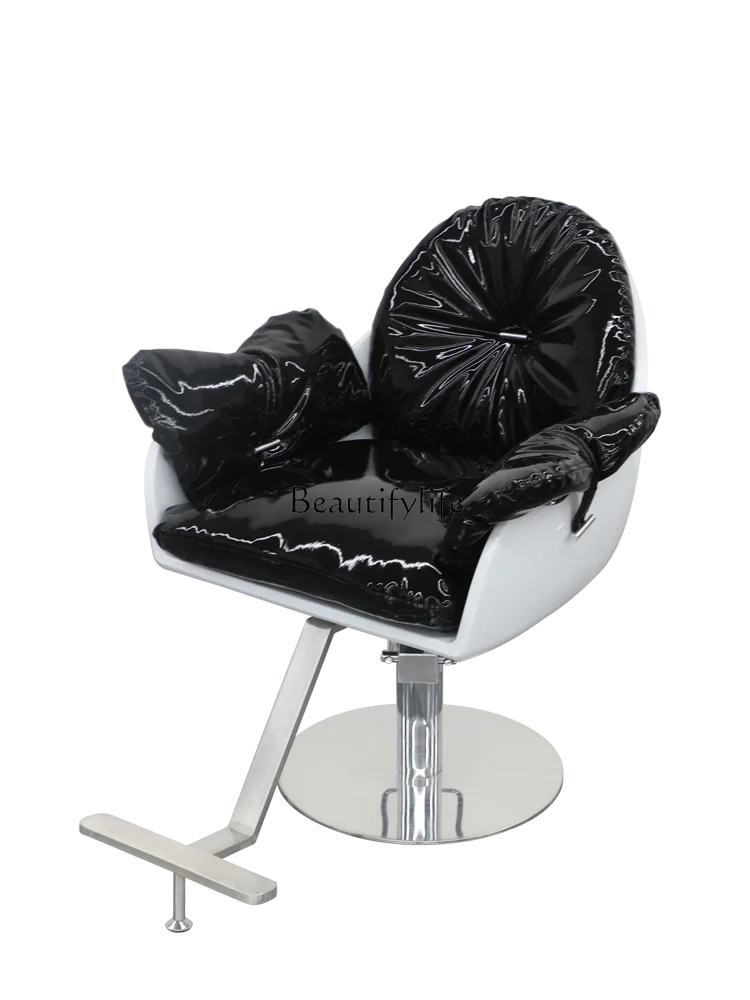 

New Hair Cutting Chair Lifting for Hair Salon High-End Stainless Steel Chair