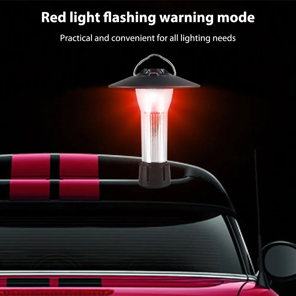 Camping Lantern 3000mAh with Magnetic Base 5 Lighting Modes Emergency Lamp