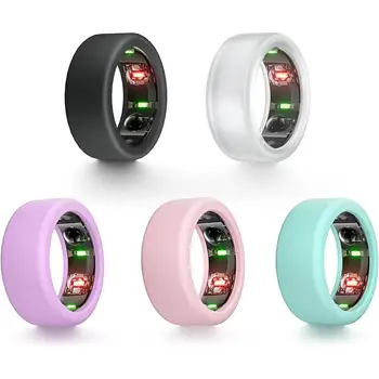 Cover in Silicone antiurto per Oura Ring Protector Jewellery Organizer custodia in Silicone antigraffio durevole per Oura Ring Gen 3