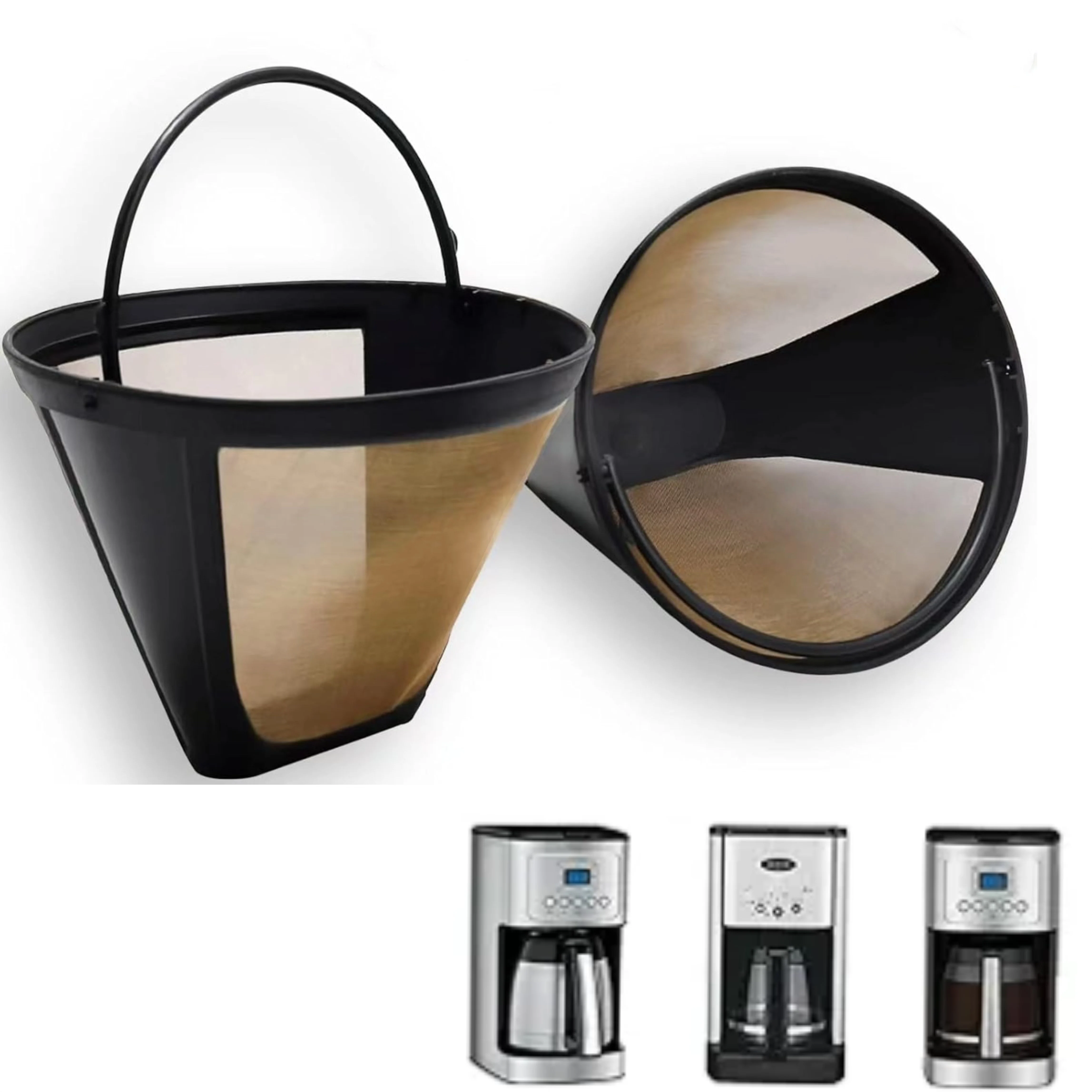 فلتر قهوة متوافق مع ماكينة صنع القهوة Cuisinart &...