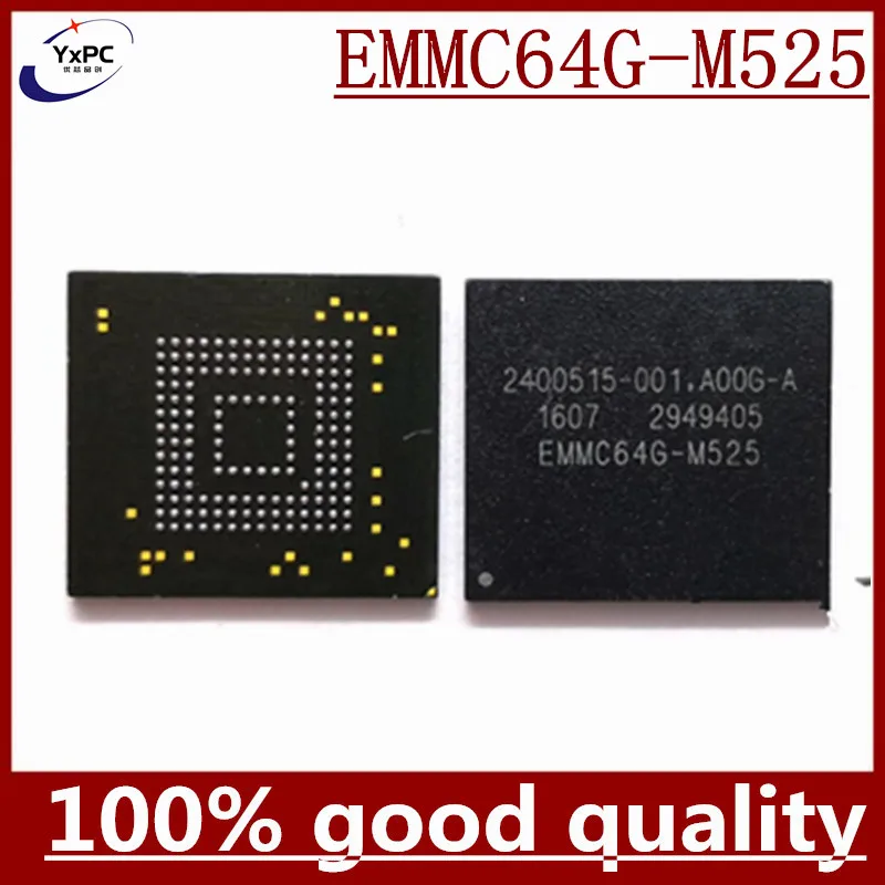 Emmc64G-M525 Emmc64G M525 64Gb Bga153 Emmc 64G Chipset Di Memoria Flash Ic Con Palline
