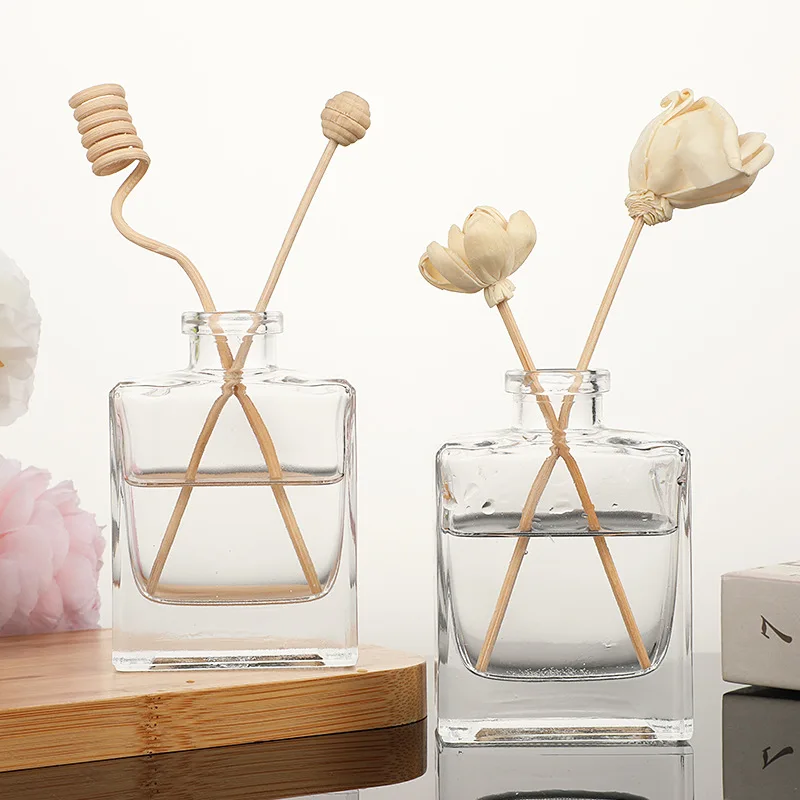 3pcslotExquisitEmptyReedDiffuserBottleswithNaturalReedSticks
