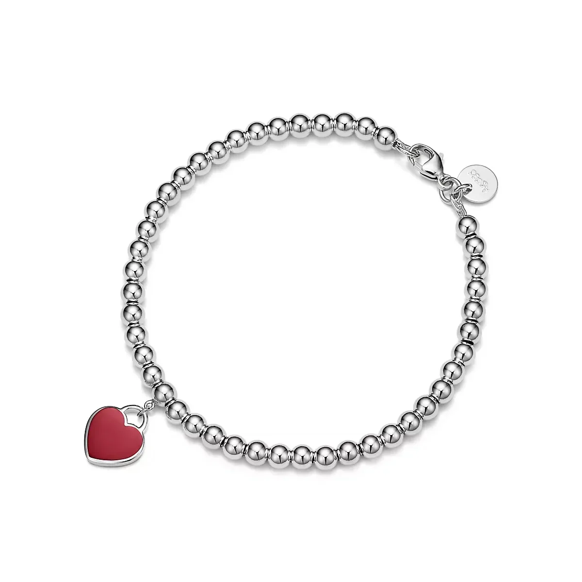 thumbnail image 1 of La pulsera clásica de corazón de estilo dulce y romántico está disponible en una variedad de colores y estilos para adaptarse a varias combinaciones., 1 of 5