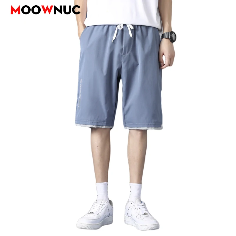 

Casual Shorts Male New Summer Mens Beach Pants Cotton Hombre MOOWNUC Street Clothes Fashion Trouser Plus Size 5XL 6XL 7XL 8XL