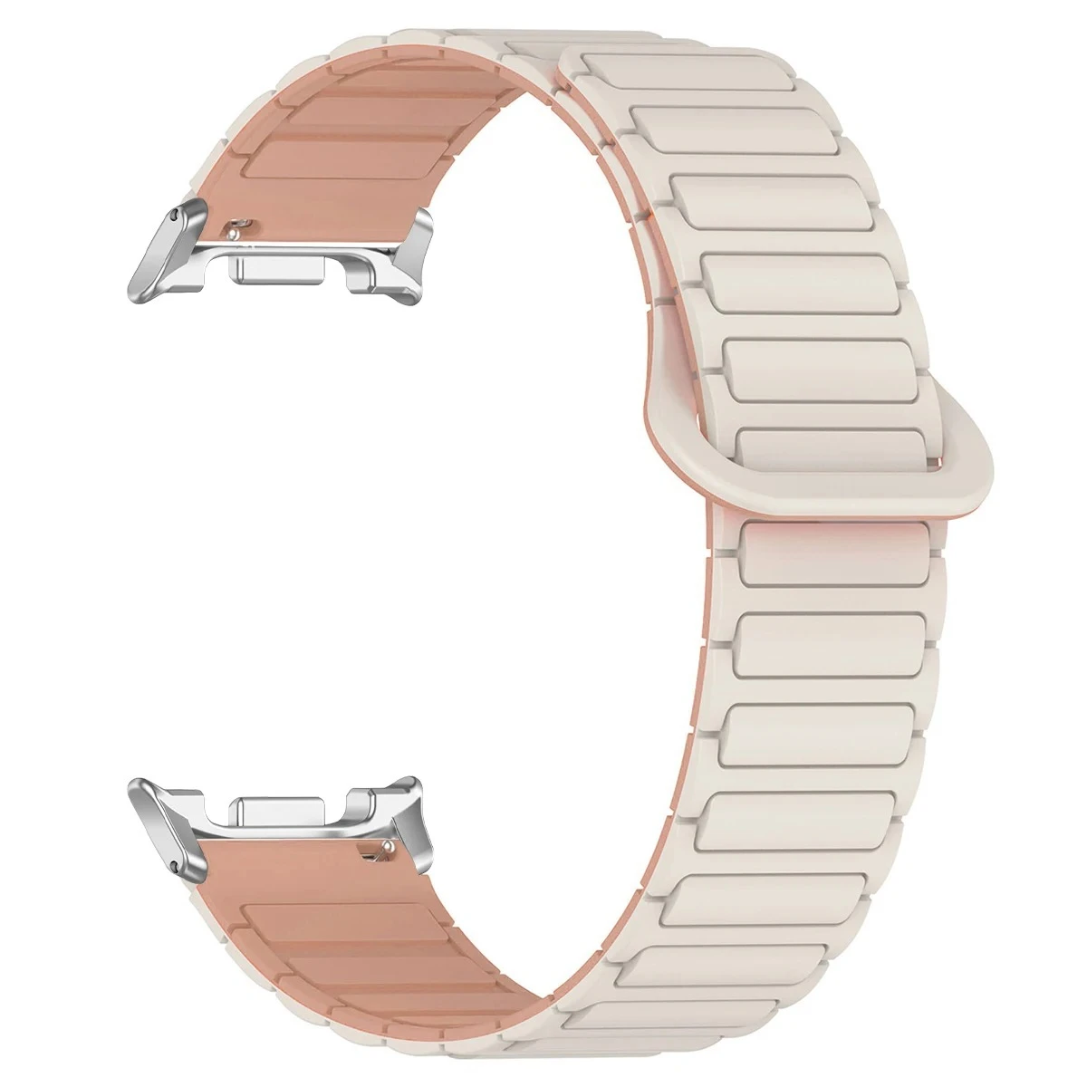 Magnetic Silicone Sports Watch Bracelet Strap
