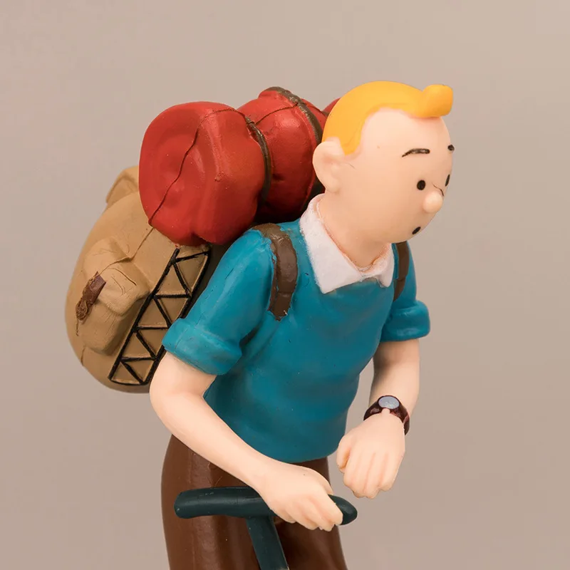 Figurine résine Tintin - #028 - Tournesol en jardinier | BD Liège