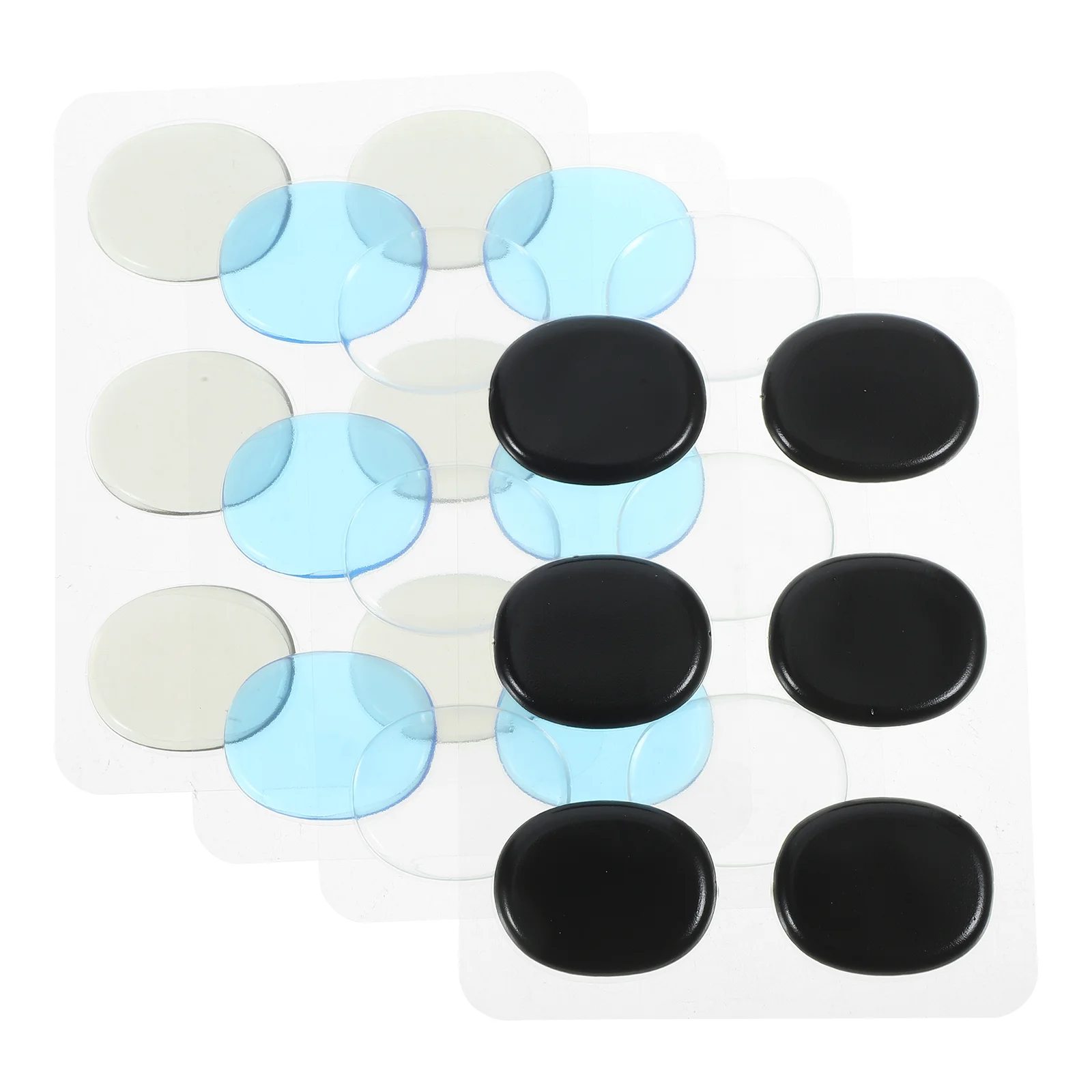 

48pcs Kick Drum Pedal Patch Kick Drumhead Pad Silicone Drum Head Cushion Protector Supply