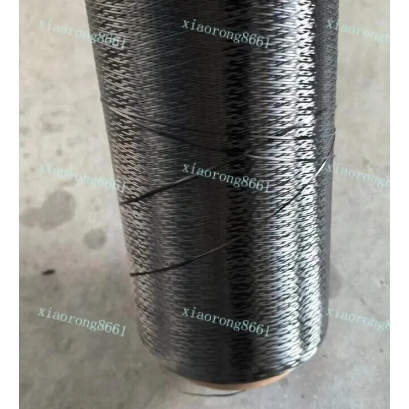 1K Carbon Fiber Fibre Tow Filament Yarn Thread Tape 3800MPa Length 100M
