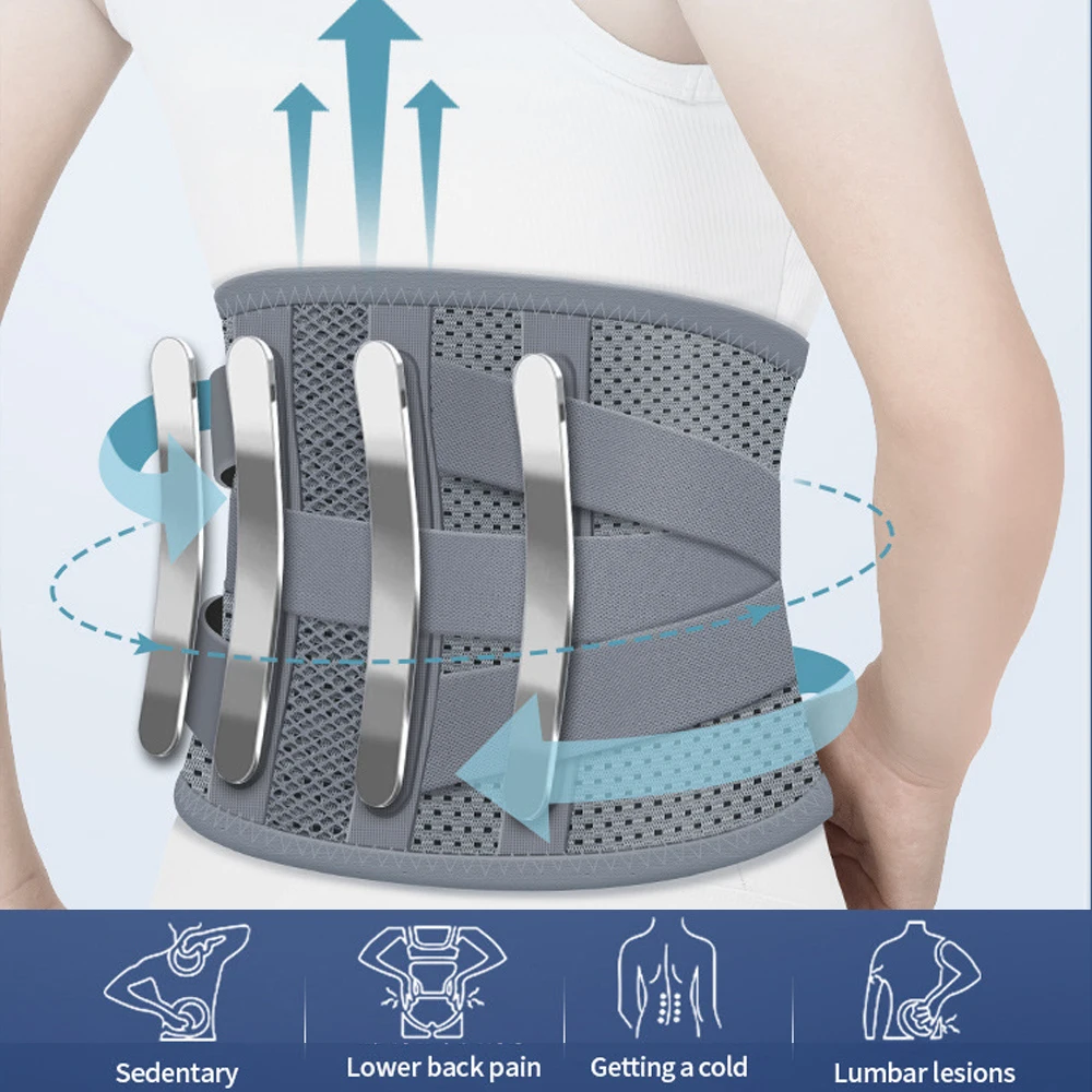 Back Brace for Lower Back Pain Relief,Lumbar Support for Men