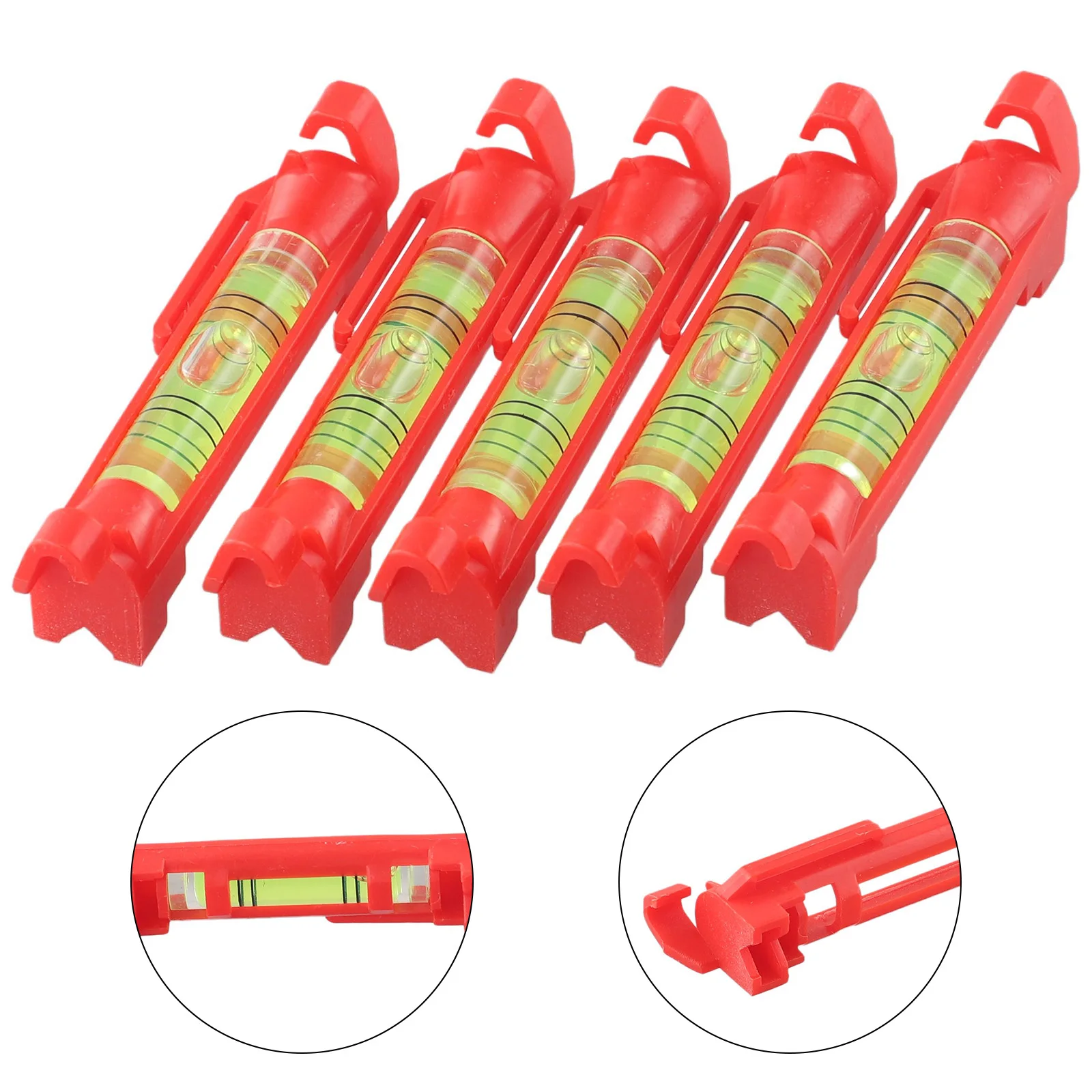 2/5 stücke Linie Hängen Wasserwaage Gradienter Für Gebäude Bau String Ebene Mini Horizontale BubbleLevels Werkzeuge – Detail 6
