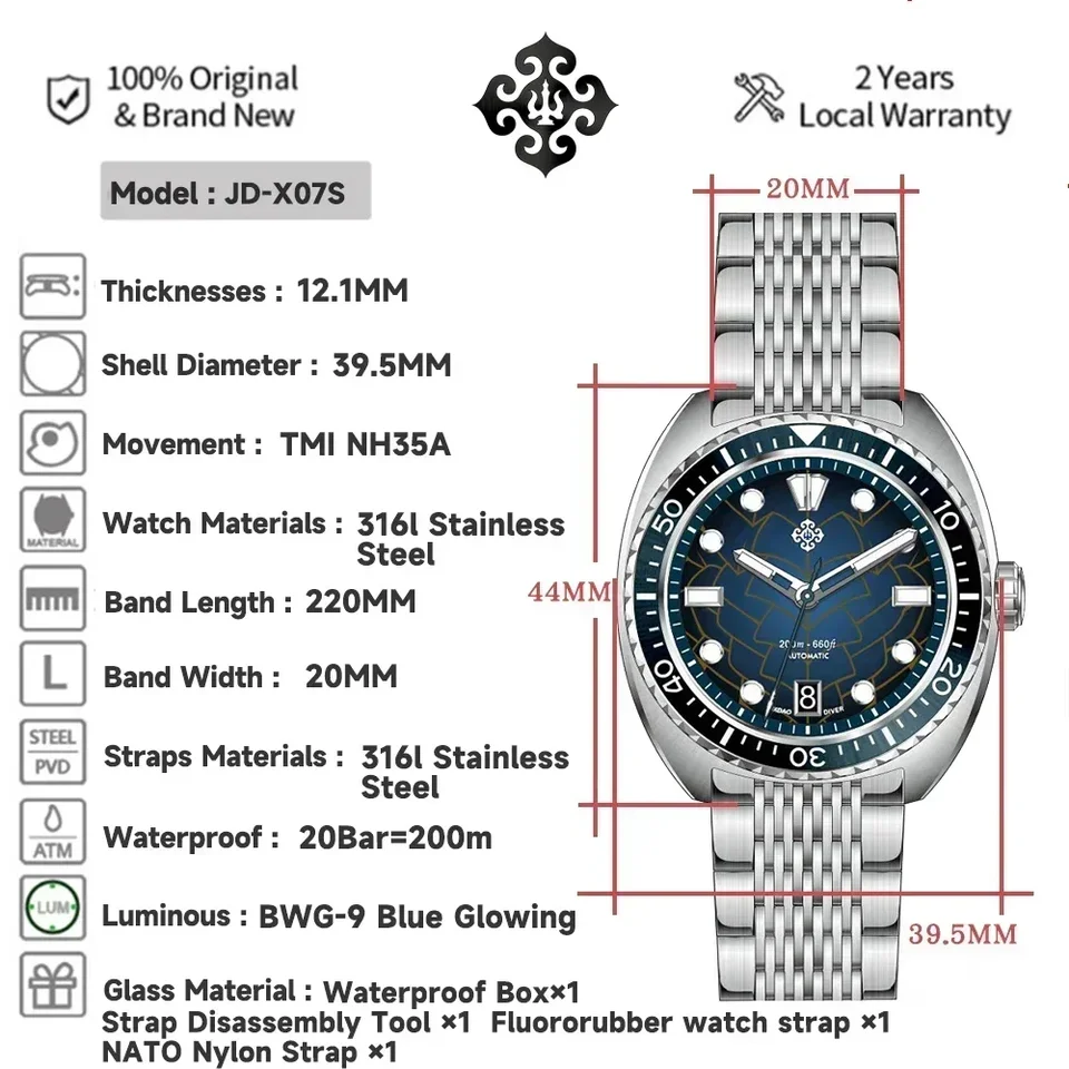 IXDAO IPOSE 2025 New Men's Automatic Mechanical Watch Dragon IXDAO IPOSE 2025 New Men's Automatic Mechanical Watch Dragon