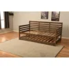 Furniture Twin to King Size Daybed with Pop Up Trundle in Wood,No Box Spring Needed, Easy Assembly,Up to 500 lbs Weight Capacity 6