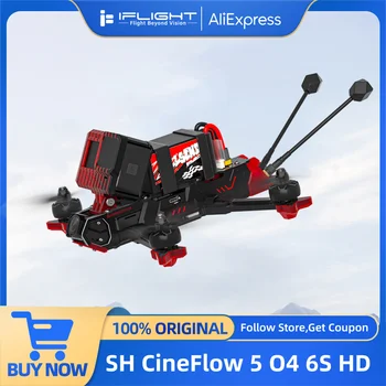 iFlight SH CineFlow 5 O4 6S HD Drone FPV da 5 pollici BNF con O4 Air Unit Pro BLITZ Mini F7 Flight Controller RC Quadcopter ﻿