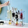 Desktop Makeup Organizer Emulsions Mask Storage Shelf Stackable Transparent Acrylic Cosmetics Rack Bedroom Sundries Container 1