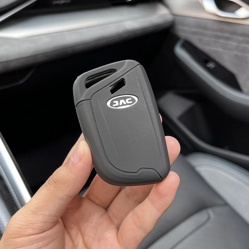 Silicone rubber car Key Protect Skin housing Set Cover Case For JAC T50 S2 S3 S4 S5 S7 A60 X4 X7 IC5 3 4 buttons smart Keyless