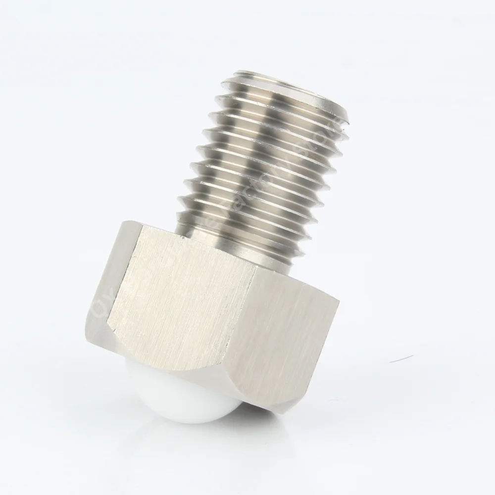 QX312/QX313 Stainless Steel Balls Steel Balls Rolling Ball Conveyor Ball Rollers with Coarse Thread for Transport