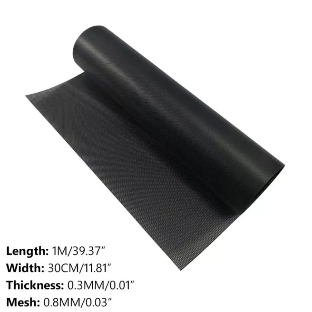 1M PVC Dustproof Cover for PC Speaker Fan Cooler Fan Case Dust-Filter Network Net Case Guard
