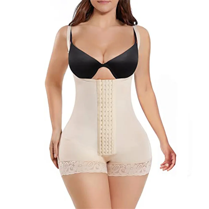 

Women's Corset High Girdle For Daily And Post-Surgical Use Slimming Sheath Belly Compression Garment Tummy Full Shapewear Fajas