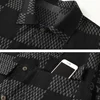 Plaid Denim Jacket Men Vintage Fashion Jean Jacket Plus Size 10XL 11XL Spring Autumn Cargo Denim Coat Male Big Size 10XL 4