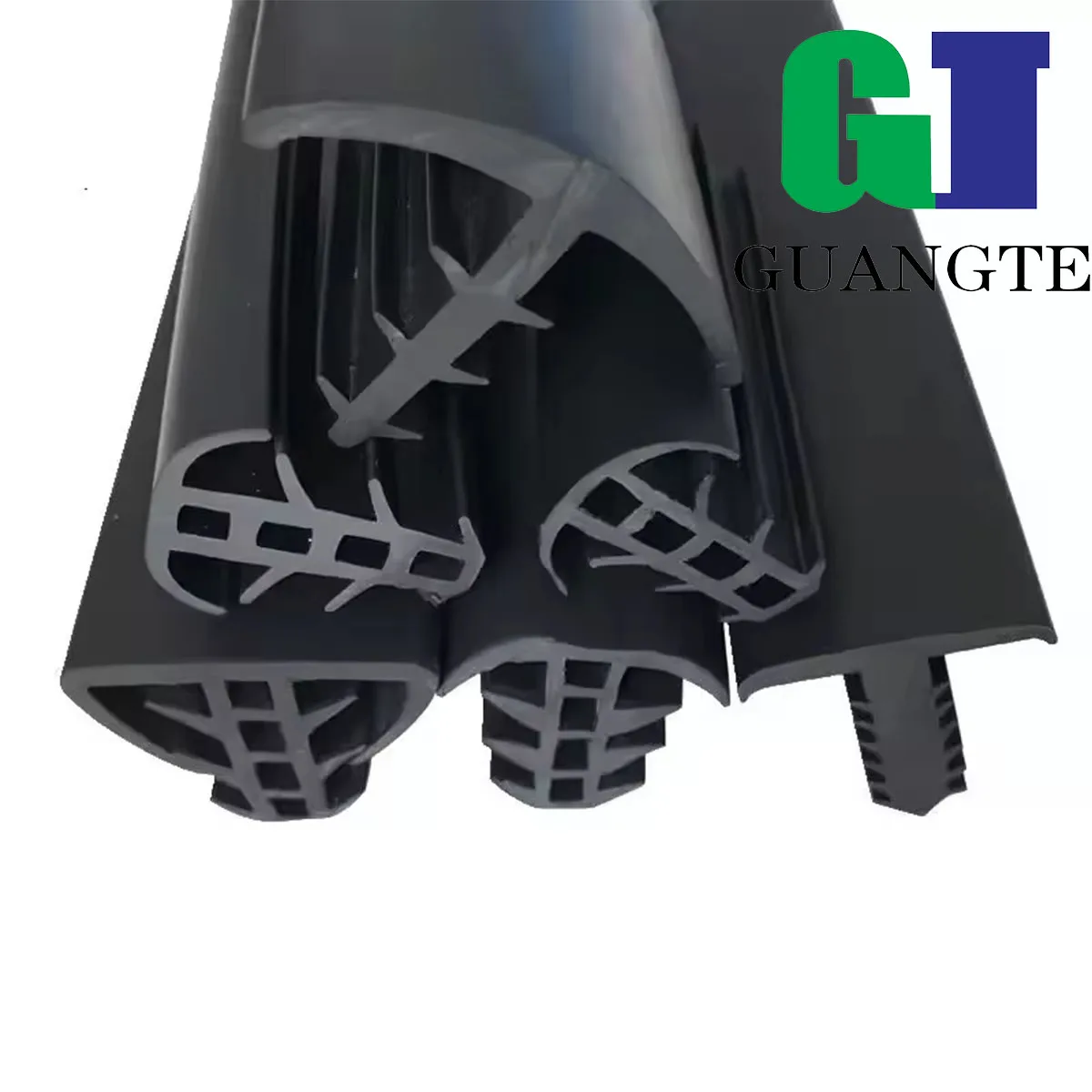 Sealing Strip 1M T-shape Epdm PVC TPE Extrusion Rubber For Solar Photovoltaic Bracket Metal Cable Trench Cover Monocrystalline