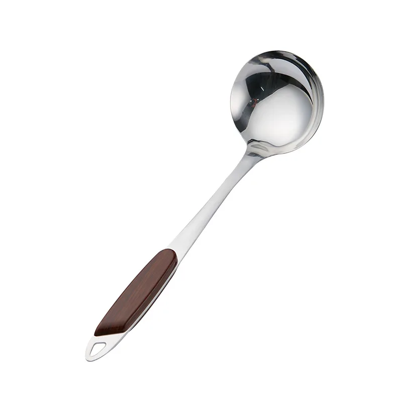 1PC Household Stainless Steel Spatula Spoon Shovel Colander Rice Soup Spoon Cookware Accessories Kitchen Items Kitchen Utensils