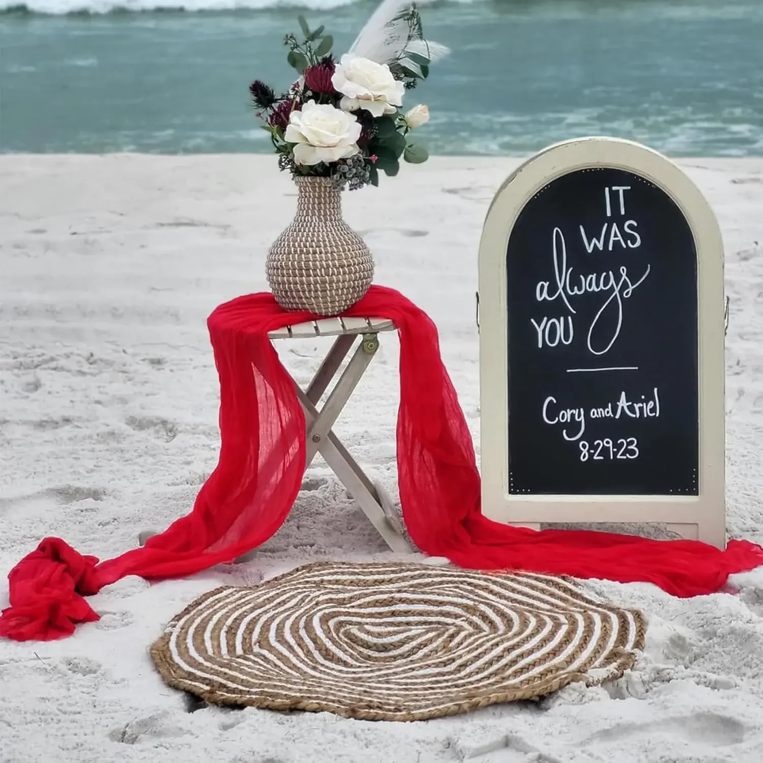 1.8/3/4M Christmas Red Table Runner Polyester Cheesecloth Valentine Long Decorations Wedding Party Banquets Bridal Baby Shower 2