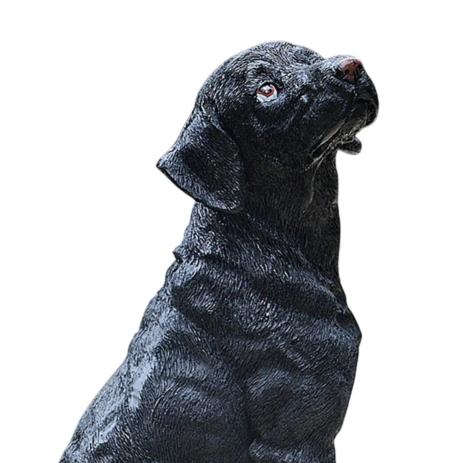 Dog Statue Animal Sculpture Resin Cute Creative Lawn Ornament Decorative Dog Statue Animal Sculpture Resin Cute Creative Lawn Ornament Decorative