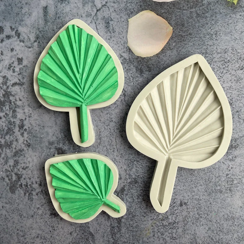 Fan Silicone Mold Cake Molds Chocolate Molds Silicone Fan Shape