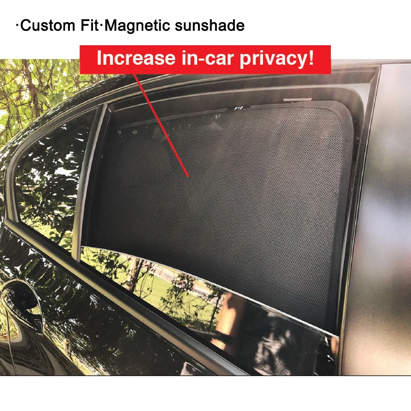 Rideaux Pare-Soleil Magnétiques Pour Kia NIRO II 2022-2023 - Anti UV, Vue Préservée, Protection Intimité