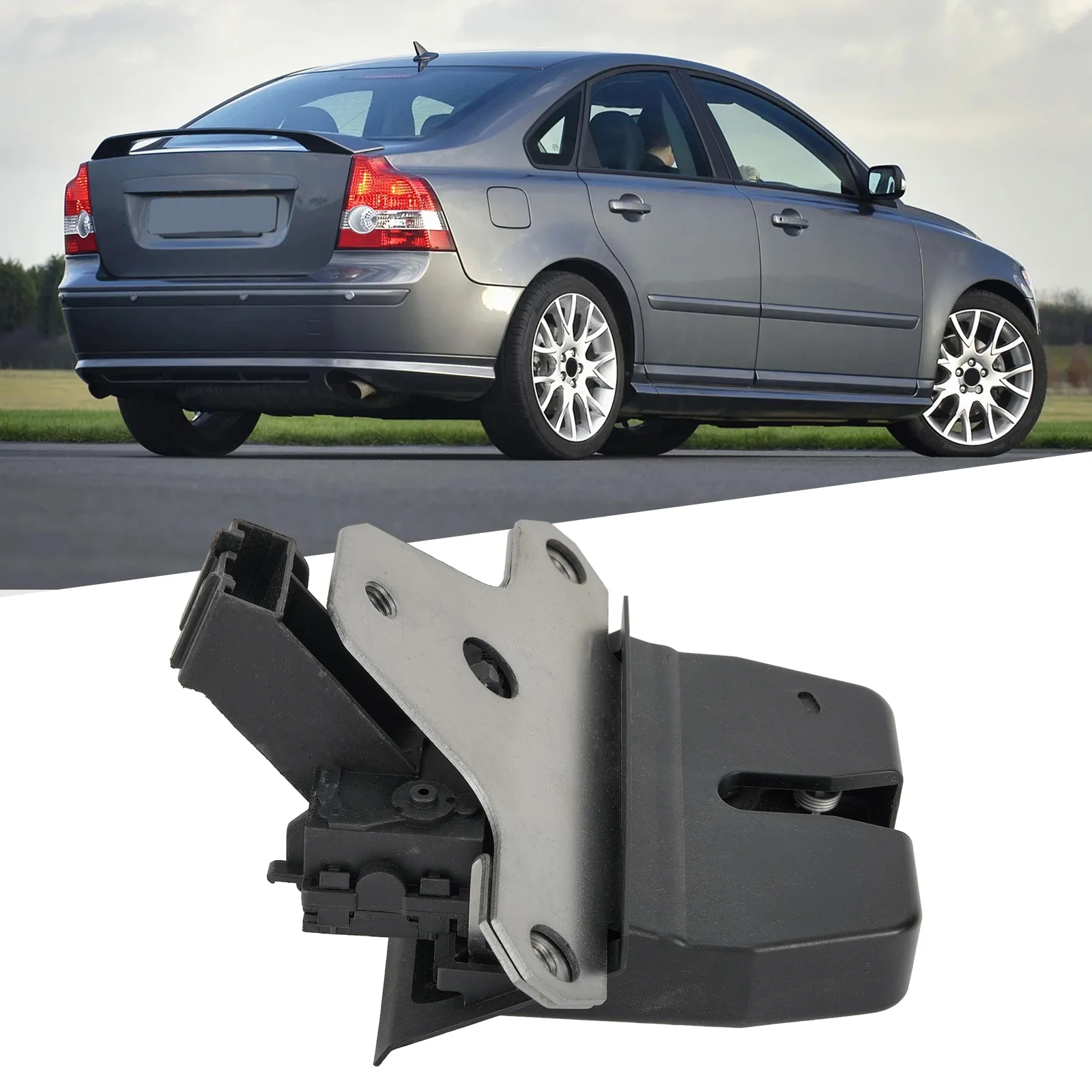 

Tailgate Boot Lid Lock High-quality For Volvo S40 V50 2004-2012 31335047 Car Exterior Trunk Boot Lid Lock Car Accessories