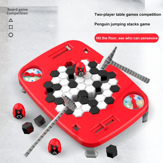 Penguin Trap Icebreaker Board Game Interactive Adult Kids Table Toys Family Desktop Games Save Penguins Balance Ice Cubes Toy 2