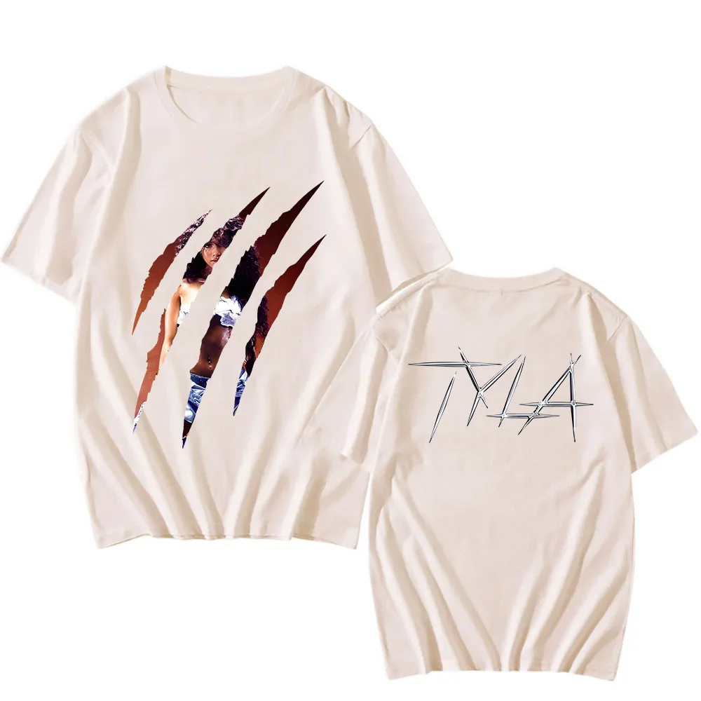 TYLA Aisa tour Tシャツ Mサイズ Tyla T-shirt for Spring/Summer Vintage High Quality Tee-shirt
