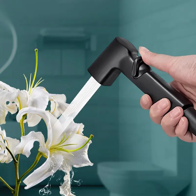 Toilet Flushing Gun Household Toilet Flushing Gun Faucet Washer Toilet Flushing Gun Bidet Sprayer Head Companion High-Pressure Bidet