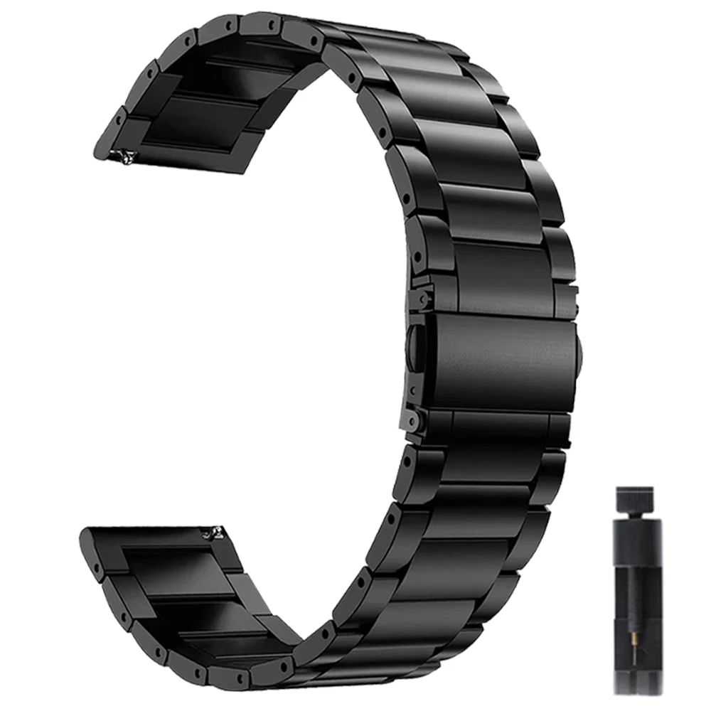 Premium 22mm Titanium Watch Strap - Versatile Design