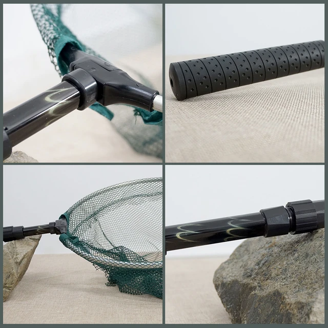 Fishing Landing Net Fishing Landing Net With Telescoping Pole Handle Landing  Nets For Fishing Easy Catch & Release Fishing Net - AliExpress