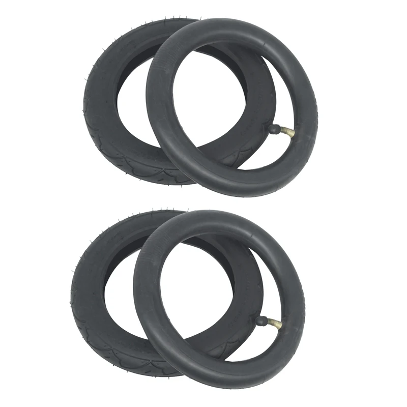 

2X Good Quality 8 Inch Tyre 8X1 1/4 Scooter Tire & Inner Tube Set Bent Valve Suits Bike Electric / Gas Scooter Tyre
